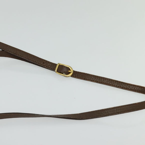 Burberrys Nova Check Shoulder Bag Canvas Beige Auth bs27696