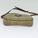Burberrys Nova Check Shoulder Bag Canvas Beige Auth bs27696-5