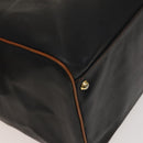 BOTTEGA VENETA Boston Bag PVC Navy Gold Auth bs27699-14