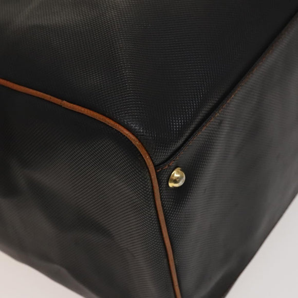 BOTTEGA VENETA Boston Bag PVC Navy Gold Auth bs27699