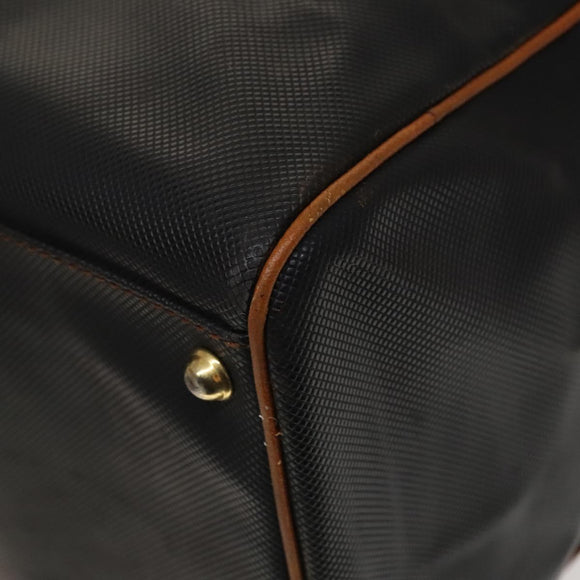 BOTTEGA VENETA Boston Bag PVC Navy Gold Auth bs27699