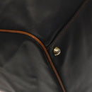 BOTTEGA VENETA Boston Bag PVC Navy Gold Auth bs27699-16