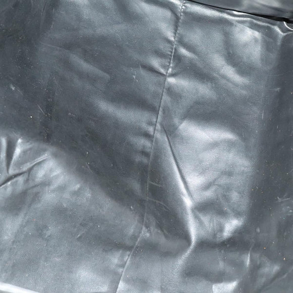 BOTTEGA VENETA Boston Bag PVC Navy Gold Auth bs27699