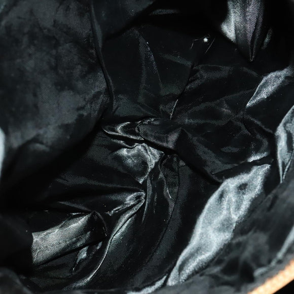 BOTTEGA VENETA Boston Bag PVC Navy Gold Auth bs27699