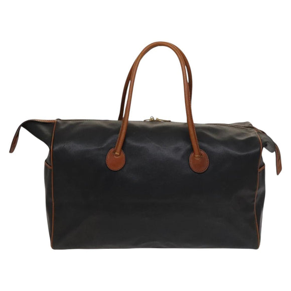 BOTTEGA VENETA Boston Bag PVC Navy Gold Auth bs27699