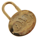 HERMES Cadena Charm metal Gold Auth bs27700-1