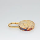 HERMES Cadena Charm metal Gold Auth bs27700-4
