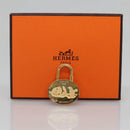 HERMES Cadena Charm metal Gold Auth bs27700-8