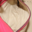 VALENTINO Valentino Rockstuds Hand Bag Leather Pink Gold Auth bs27703-21