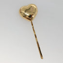 LOUIS VUITTON Kit Bullet Phrases Hair clip metal Gold M92349 LV Auth bs27708-7