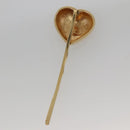 LOUIS VUITTON Kit Bullet Phrases Hair clip metal Gold M92349 LV Auth bs27708-9