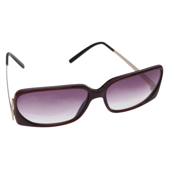 LOEWE Sunglasses plastic Red Auth bs27709
