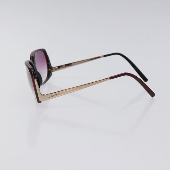 LOEWE Sunglasses plastic Red Auth bs27709