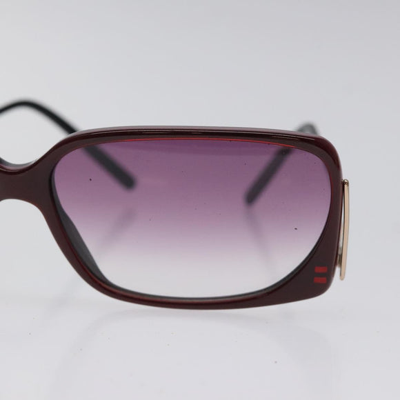 LOEWE Sunglasses plastic Red Auth bs27709