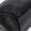 Salvatore Ferragamo Vala Tote Bag Leather Black Gold Auth bs27710-11
