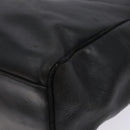 Salvatore Ferragamo Vala Tote Bag Leather Black Gold Auth bs27710-12