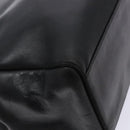 Salvatore Ferragamo Vala Tote Bag Leather Black Gold Auth bs27710-13