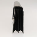 BALLY Bag Canvas Leather 3Set Black white Auth bs27713-11