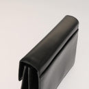 BALLY Bag Canvas Leather 3Set Black white Auth bs27713-12