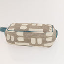 BALLY Bag Canvas Leather 3Set Black white Auth bs27713-20