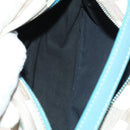 BALLY Bag Canvas Leather 3Set Black white Auth bs27713-21