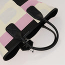 BALLY Bag Canvas Leather 3Set Black white Auth bs27713-5