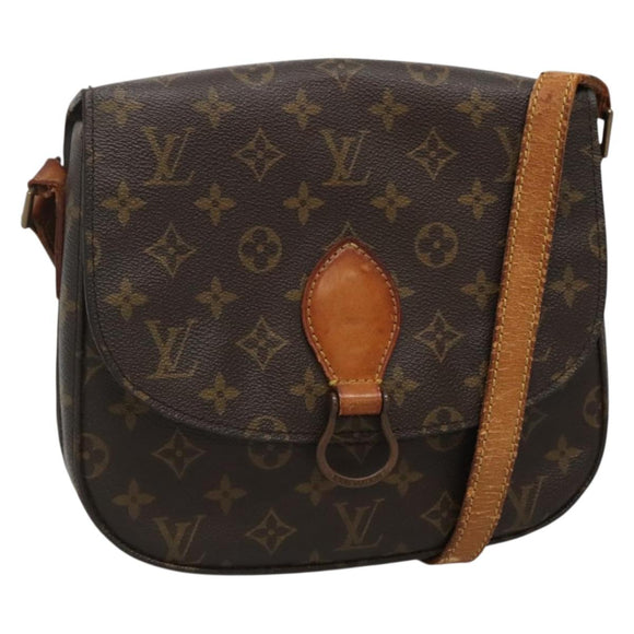 LOUIS VUITTON Monogram Saint Cloud GM Shoulder Bag M51242 LV Auth bs27722