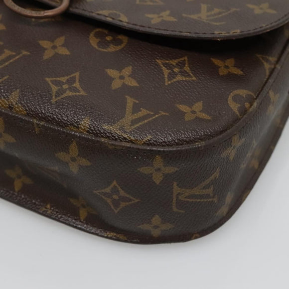 LOUIS VUITTON Monogram Saint Cloud GM Shoulder Bag M51242 LV Auth bs27722