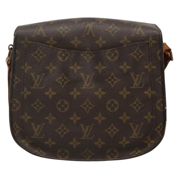 LOUIS VUITTON Monogram Saint Cloud GM Shoulder Bag M51242 LV Auth bs27722