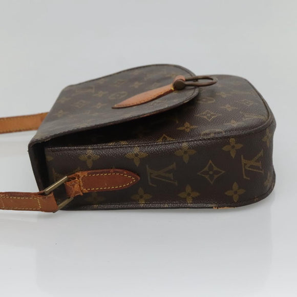 LOUIS VUITTON Monogram Saint Cloud GM Shoulder Bag M51242 LV Auth bs27722