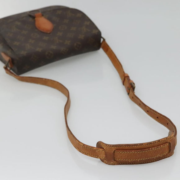 LOUIS VUITTON Monogram Saint Cloud GM Shoulder Bag M51242 LV Auth bs27722