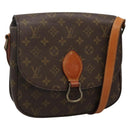 LOUIS VUITTON Monogram Saint Cloud GM Shoulder Bag Vintage M51242 Auth bs27723-1