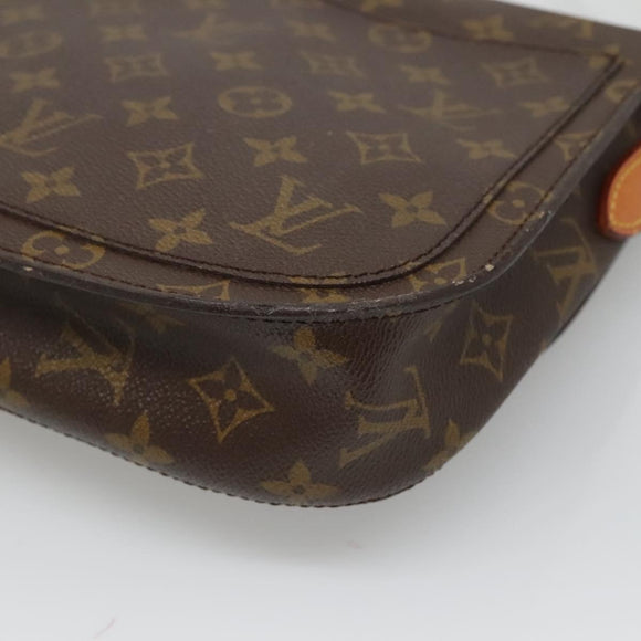 LOUIS VUITTON Monogram Saint Cloud GM Shoulder Bag Vintage M51242 Auth bs27723