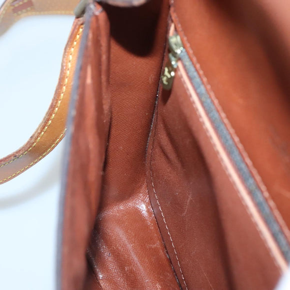 LOUIS VUITTON Monogram Saint Cloud GM Shoulder Bag Vintage M51242 Auth bs27723