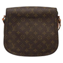 LOUIS VUITTON Monogram Saint Cloud GM Shoulder Bag Vintage M51242 Auth bs27723-2