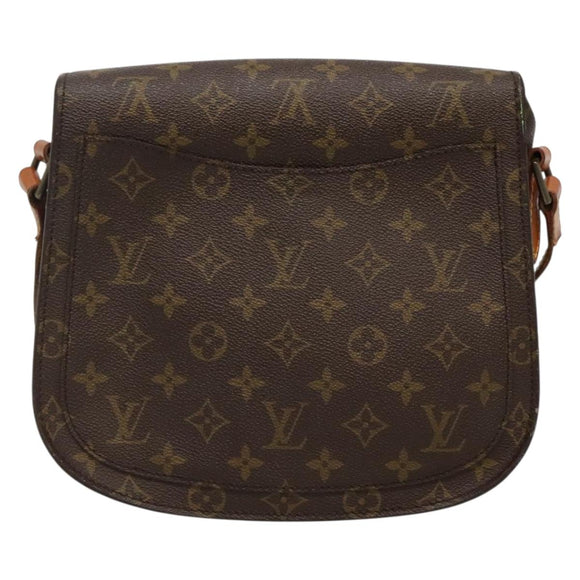 LOUIS VUITTON Monogram Saint Cloud GM Shoulder Bag Vintage M51242 Auth bs27723