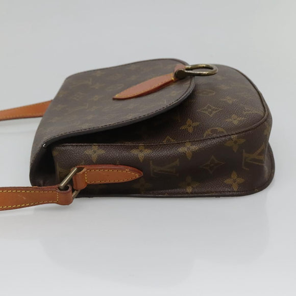 LOUIS VUITTON Monogram Saint Cloud GM Shoulder Bag Vintage M51242 Auth bs27723