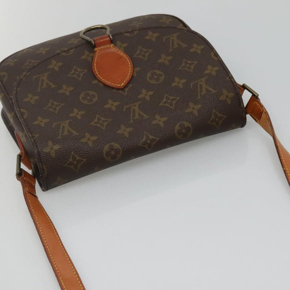LOUIS VUITTON Monogram Saint Cloud GM Shoulder Bag Vintage M51242 Auth bs27723