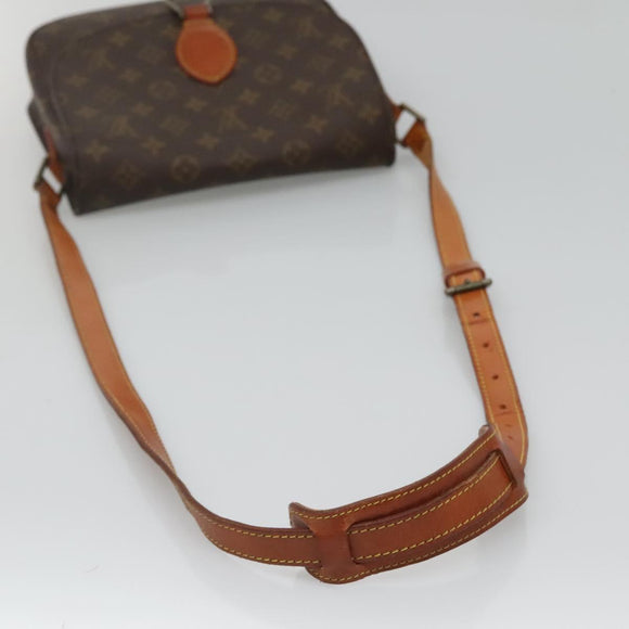 LOUIS VUITTON Monogram Saint Cloud GM Shoulder Bag Vintage M51242 Auth bs27723