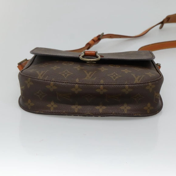 LOUIS VUITTON Monogram Saint Cloud GM Shoulder Bag Vintage M51242 Auth bs27723