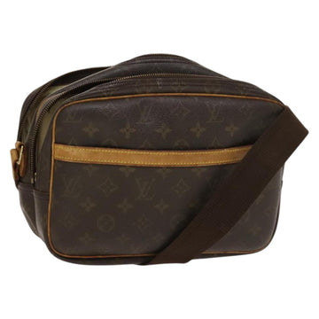 LOUIS VUITTON Monogram Reporter PM Shoulder Bag M45254 LV Auth bs27726