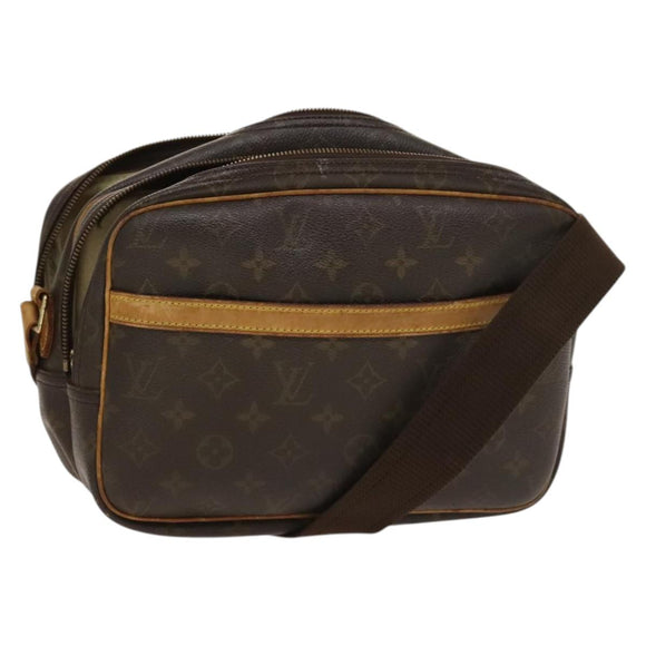 LOUIS VUITTON Monogram Reporter PM Shoulder Bag M45254 LV Auth bs27726