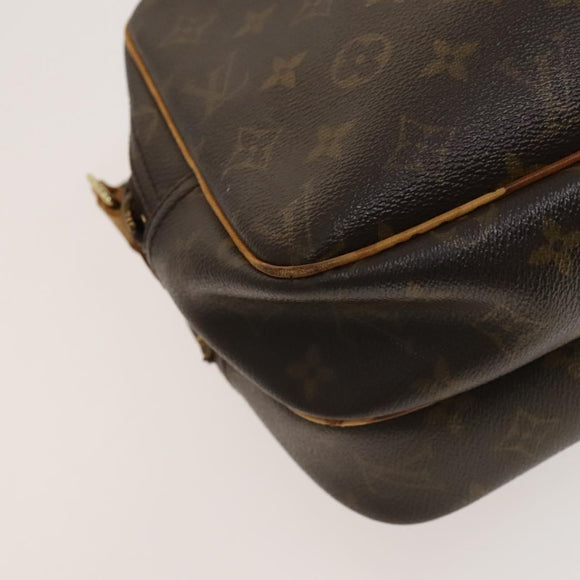 LOUIS VUITTON Monogram Reporter PM Shoulder Bag M45254 LV Auth bs27726