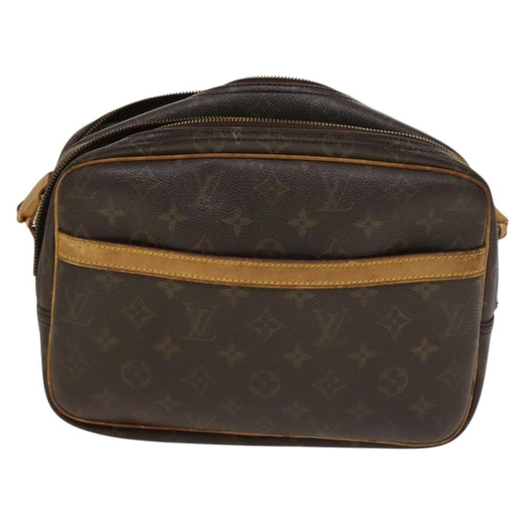 LOUIS VUITTON Monogram Reporter PM Shoulder Bag M45254 LV Auth bs27726