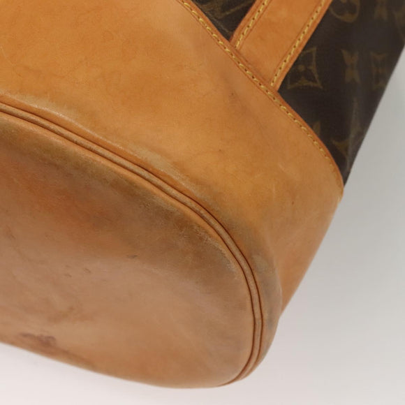 LOUIS VUITTON Monogram Randonnee GM Shoulder Bag M42244 LV Auth bs27732