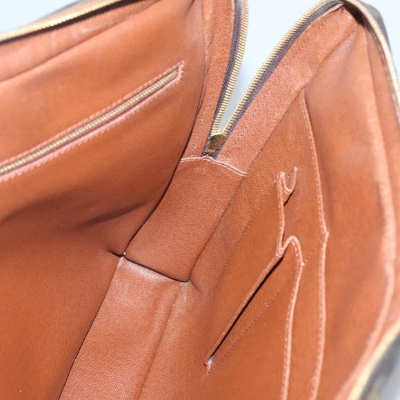 LOUIS VUITTON Monogram Porte Documents Voyage Business Bag M52005 Auth bs27735