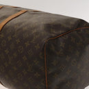 LOUIS VUITTON Monogram Keepall 55 Boston Bag M41424 LV Auth bs27742-9