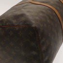 LOUIS VUITTON Monogram Keepall 55 Boston Bag M41424 LV Auth bs27742-14
