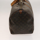 LOUIS VUITTON Monogram Keepall 55 Boston Bag M41424 LV Auth bs27742-3