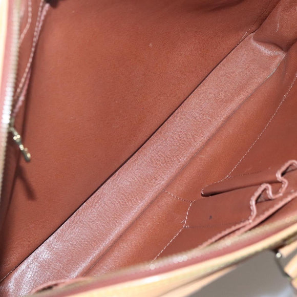 LOUIS VUITTON Epi Porte Documents Voyage Bag Winnipeg Beige LV Auth bs27743
